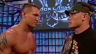 John Cena amp Randy Orton Backstage Segment Backlash 2007 [upl. by Wightman]