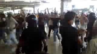 ULTRAS NAPOLETANI A ROMA TERMINI [upl. by Joscelin]