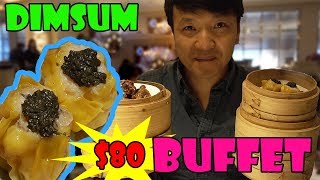 The BEST LUXURY All You Can Eat DIM SUM Brunch Buffet [upl. by Nylegna]