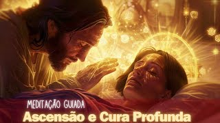 Mestre Sananda e o Raio Rubi Dourado Conexão Profunda Agora Meditação Guiada para Cura e Ascensão [upl. by Adlaremse]