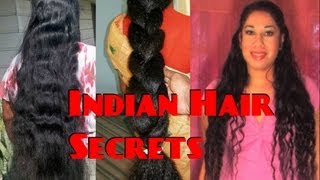 INDIAN HAIR GROWTH SECRETS Night Routine How to grow Long Hair Fast Tutorial [upl. by Ardni176]