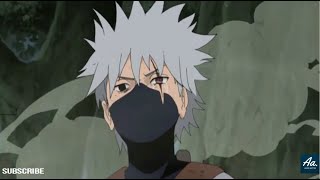 when kakashi gets his sharingan english dub [upl. by Enrobialc]