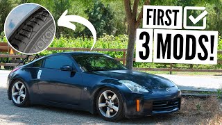 First 3 MUST HAVE Mods For ANY Nissan 350z POV [upl. by Naj141]