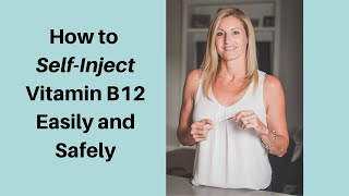 How To SelfInject B12 [upl. by Aneeuq]