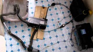 Eberspacher Hydronic Diesel Water Heater D5WZ Bench Testing 12072011 [upl. by Aramoix]