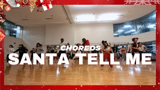 Santa Tell Me  Ariana Grande  Hunter Choreography [upl. by Kotto209]