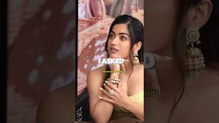 Rashmika shocking comments 😨🥵 youtubeshorts shortsvideo shorts [upl. by Leizahaj]