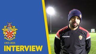 🎙️ Lewwis Spence Interview I Prior to Carshalton Athletic A [upl. by Charmion]