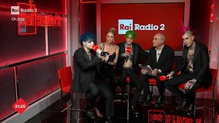 Intervista a La Sad 1ª serata  Radio2 a Sanremo [upl. by Aizitel]