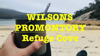 Wilsons Promontory Refuge Cove  Overnight Solo Hike [upl. by Fairley]