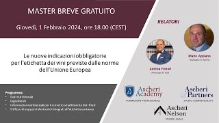 Le nuove indicazioni obbligatorie per l’etichetta dei vini previste dalle norme dell’Unione Europea [upl. by Trace]