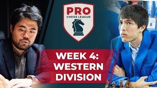 Nakamura and Robson Clash in Week 4  Pro Chess League [upl. by Etnauq640]