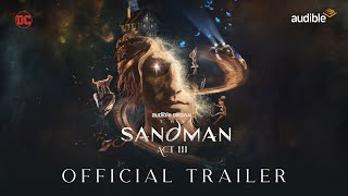 The Sandman Act III  Official Trailer  Audible  DC [upl. by Brockie]