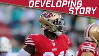 Report 49ers Charles Omenihu has been arrested on suspicion of misdemeanor domestic violence [upl. by Mian542]