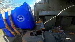 Hopper Cam Trash amp Recycle pickup H48 [upl. by Arabella]