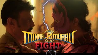 MINNAL MURALI FIGHT SCENE MINNAL MURALI VS POLICE minnalmuralitovinothomasnetfilix [upl. by Eserrehs238]