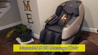 MassaMAX MT339 4D Massage Chair Review [upl. by Smukler502]