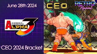 Retro Revival at CEO2024 62824 Street Fighter Alpha 3 [upl. by Gabriela331]