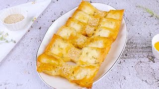 Phyllo dough ribbons a fantastic appetizer all to try [upl. by Dnalyar]