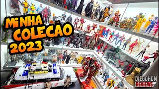 MINHA COLEÇÃO de Action Figures 2023 Hot Toys SH Figuarts Gi Joe e Outros [upl. by Llewoh]