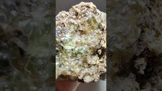 Water clear Hyalite Opal on matrix Mexico [upl. by Derfiniw]