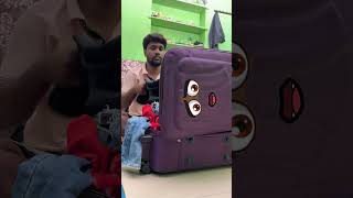 What if Suitcase can speak💼😂 telugu comedy velujazztelugu [upl. by Kotto]