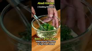 Basic Tartar Sauce Recipe  Tartare Sauce [upl. by Coletta]