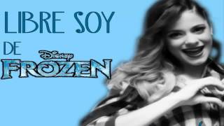 Martina Stoessel canta Libre soy Tema de Frozen Una Aventura Congelada Buena Calidad [upl. by Yadnil]