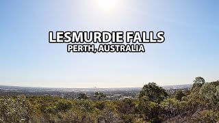 Walking Tour 4K LESMURDIE FALLS  Hiking Trails amp Waterfalls Perth Australia [upl. by Yromas]