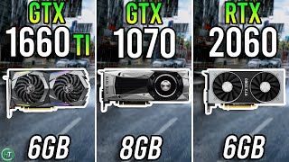 GTX 1660 Ti vs GTX 1070 vs RTX 2060  Tested in 2023 [upl. by Gradey]