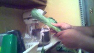 How to cut and clean collard greens [upl. by Zima]