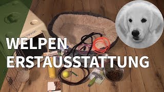 Welpen Erstausstattung ► Empfehlung für Welpen Zubehör und Hunde Erstausstattung [upl. by Dick]