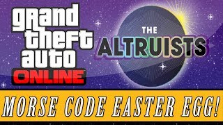 Grand Theft Auto 5  Altruist Cult quotMorse Codequot Easter Egg GTA 5 [upl. by Goraud418]