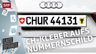 CHKleber auf dem Nummernschild  Late Update mit Michael Elsener  Comedy  SRF [upl. by Liberati]