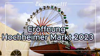 Eröffnung Hochheimer Markt 2023 [upl. by Ricker]