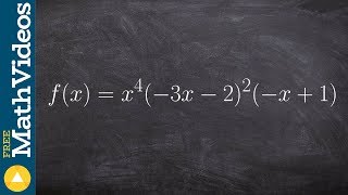 Learn to write the end behavior of a polynomial using limit notation [upl. by Onitrof124]