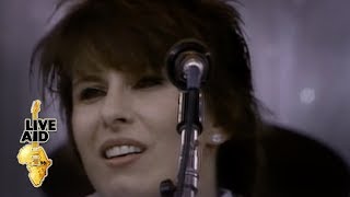 Pretenders  Back On The Chain Gang Live Aid 1985 [upl. by Schoof]