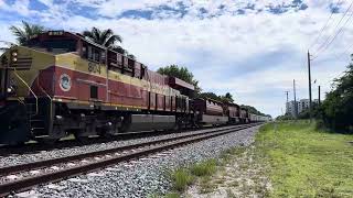 HD FEC20603 in Boca Raton FL with some EMD’s 10032024 [upl. by Lletram]