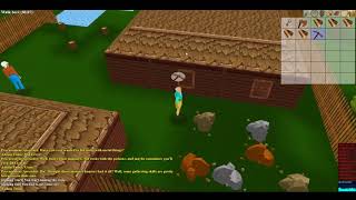 Genfanad  Old School MMORPG  Tutorial Quest Area [upl. by Anak]