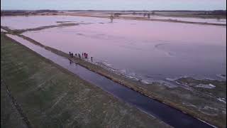 Schaatsen op natuurijs Ryptsjerksterpolder [upl. by Bein831]