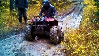 ATV Mudding 4X4 Mud Bogging Quad [upl. by Arlin]