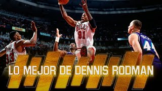 Dennis Rodman un defensivo espectacular [upl. by Naihtniroc]