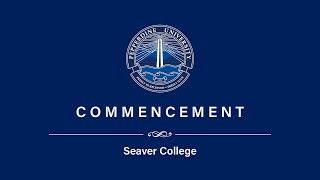 Seaver College Commencement 2024 [upl. by Einiar]