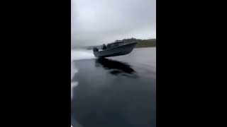 When you think your boat is fast 😆 fyp viralvideo funny boat racing [upl. by Anerhs]