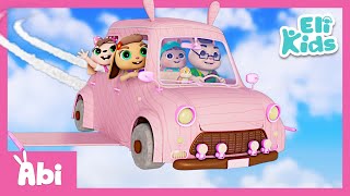 Flying Car Song  Fun Eli Kids Nursery Rhymes [upl. by Norean34]