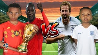 Harry Kane vs Lukaku World Cup Football Challenge [upl. by Felder]