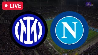 Inter Napoli 10 🔴 Prepartita Live Reaction e Postpartita in diretta dallo stadio San Siro [upl. by Sherm]