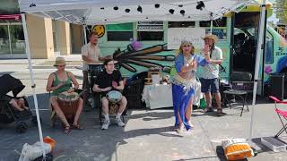 Sapphire Drum Solo Improvisation at the Omaha Art Festival [upl. by Eden]