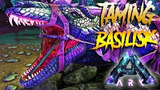 RARE BASILISK TAMING KUAT BANGET BUAT NGELAWAN BOSS  ARK SURVIVAL EVOLVED ABERRATION [upl. by Allison18]