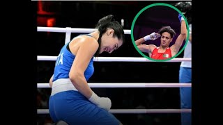 Boxer Imane Khelif Male or Female REVEALED  Paris 2024 Olympics [upl. by Ketti]